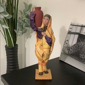 Vintage folk Israeli doll by Sabra